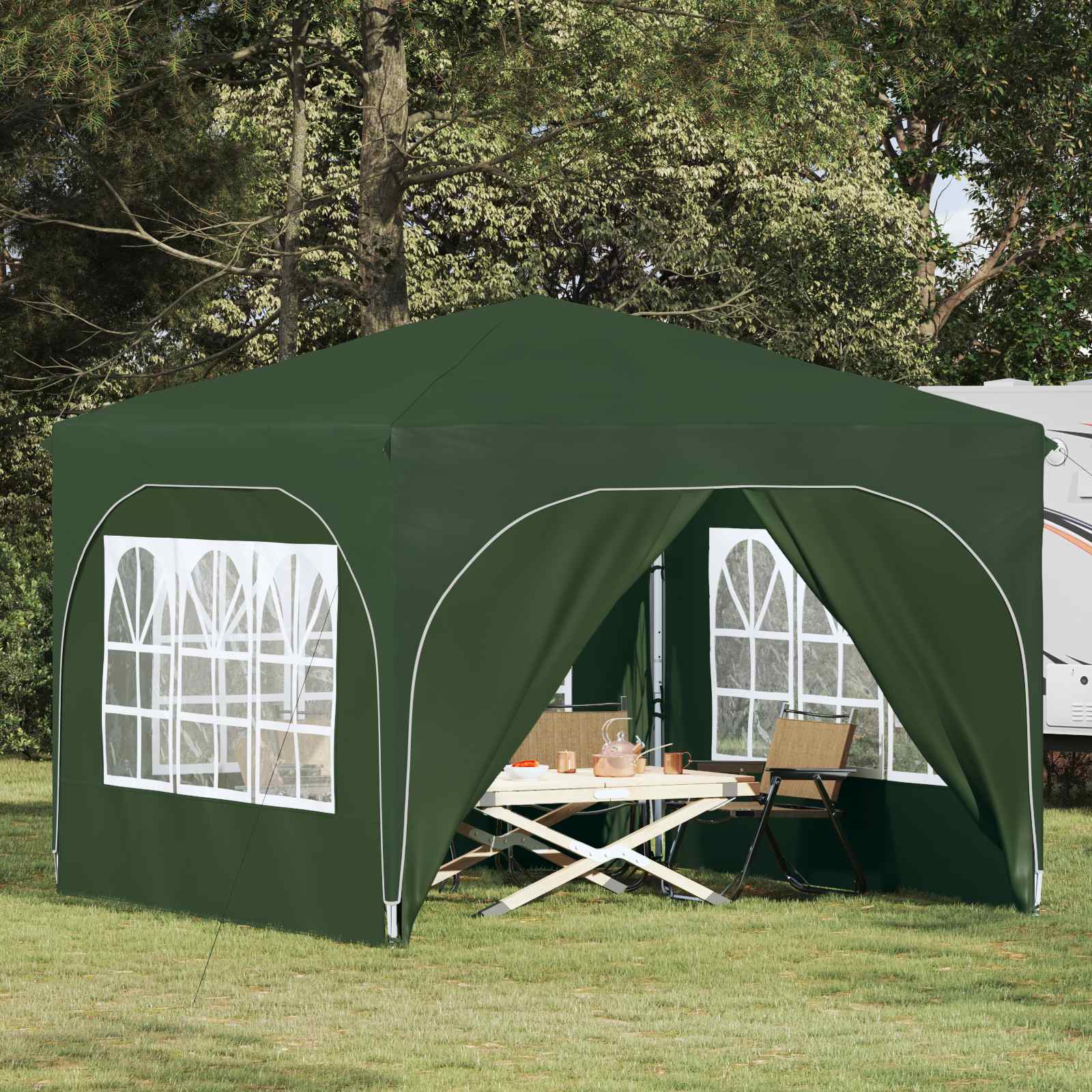 Pop-Up Partyzelt 290 X 290 X 245 Cm