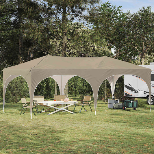 Pop-Up Partyzelt 575 X 288 X 245 Cm Oxford-Stoff