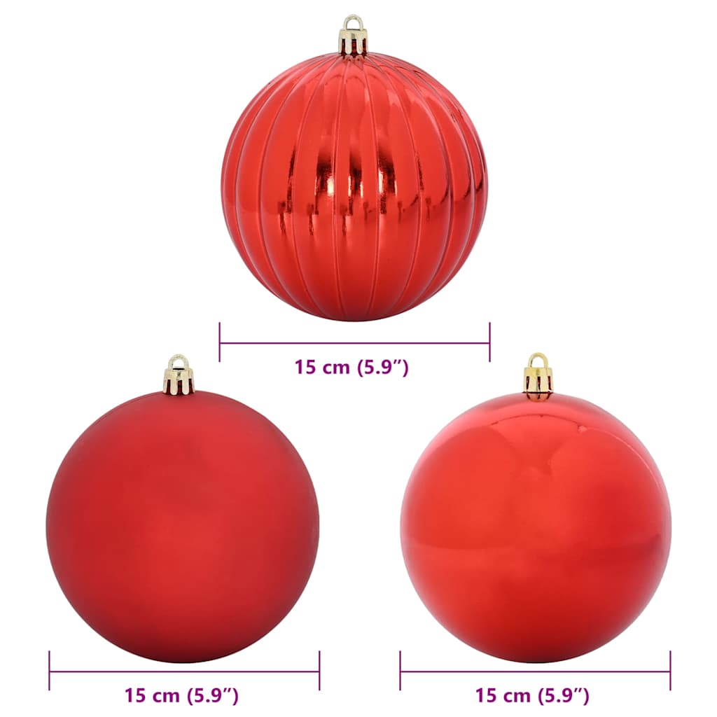 Weihnachtsbaumkugel Set Xl 9 Pcs Kunststoff