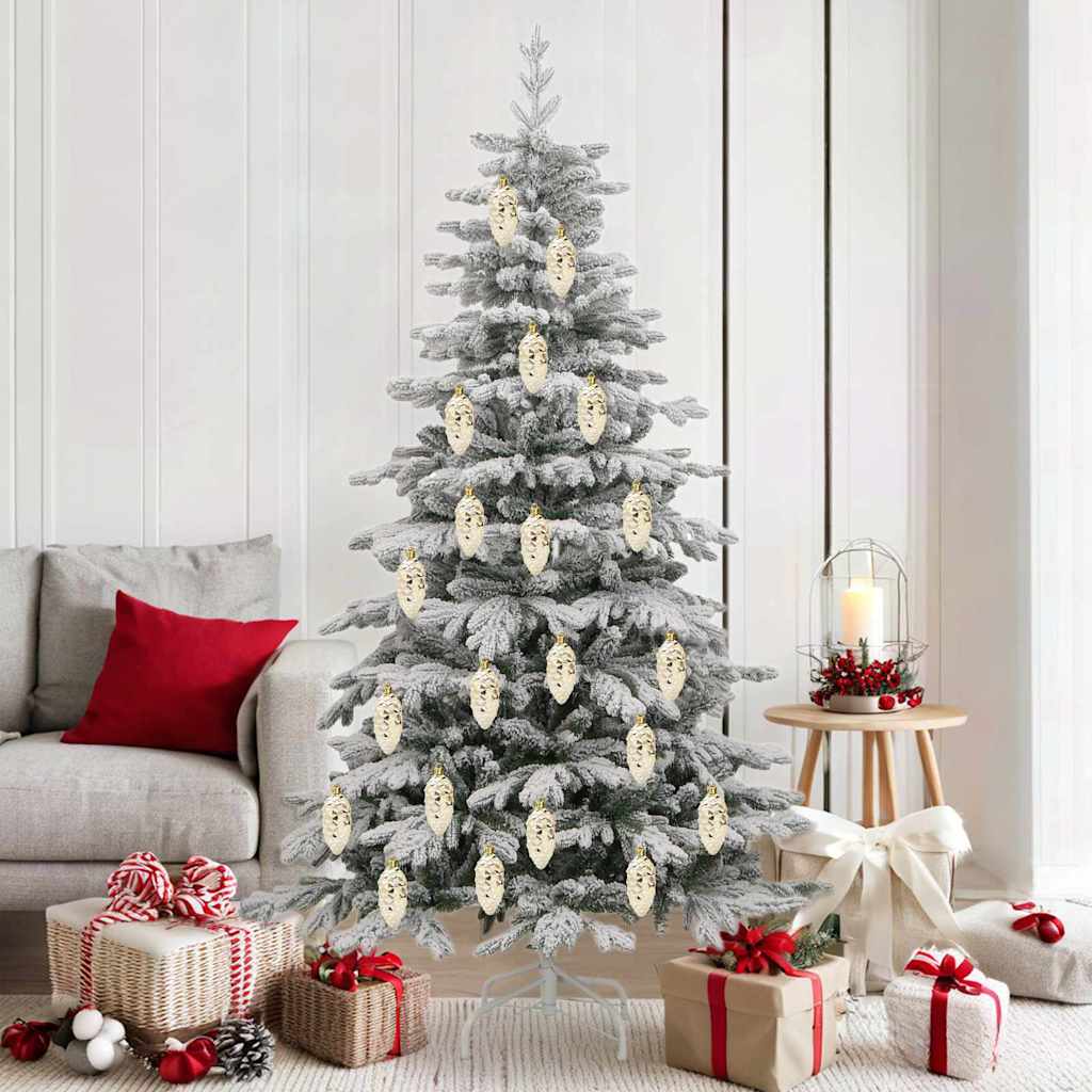 Weihnachts-Tannenzapfen Ball 40 Pcs Kunststoff