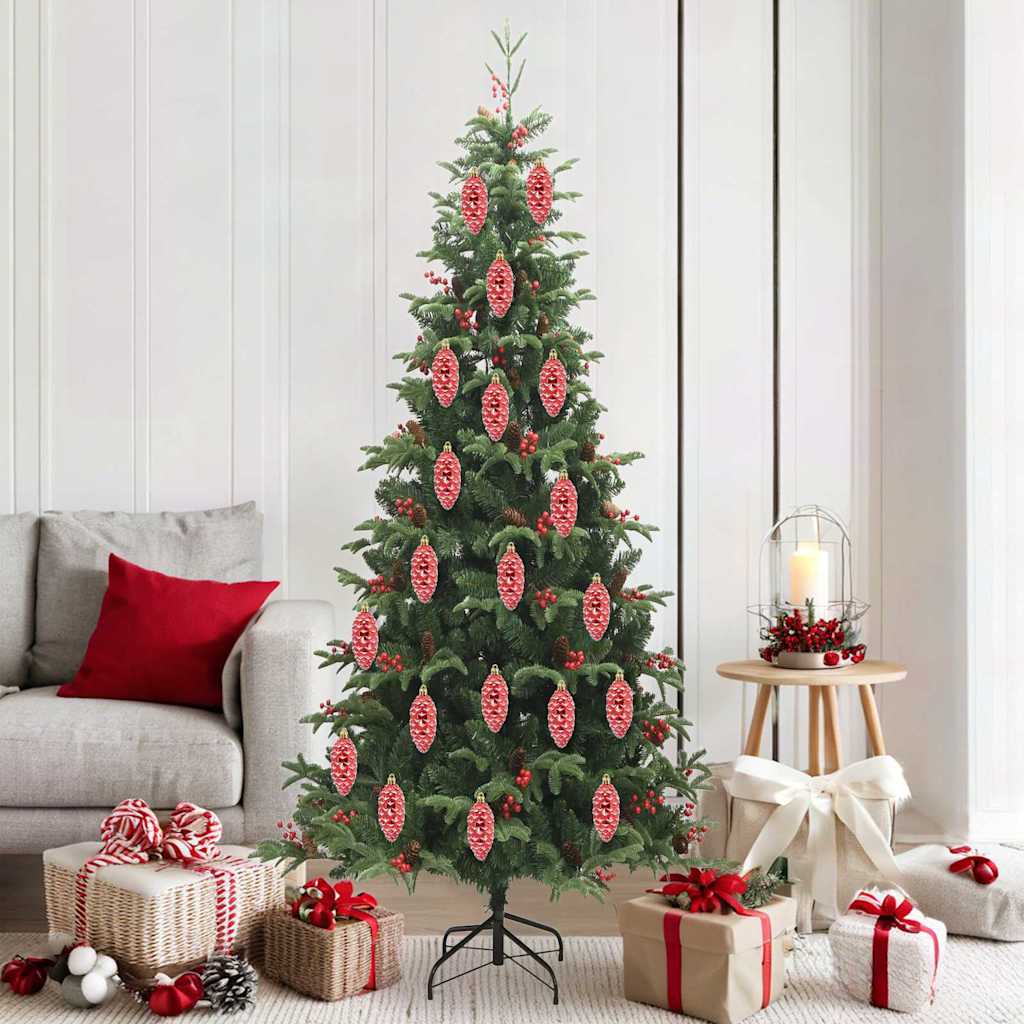 Weihnachts-Tannenzapfen Ball 40 Pcs Kunststoff