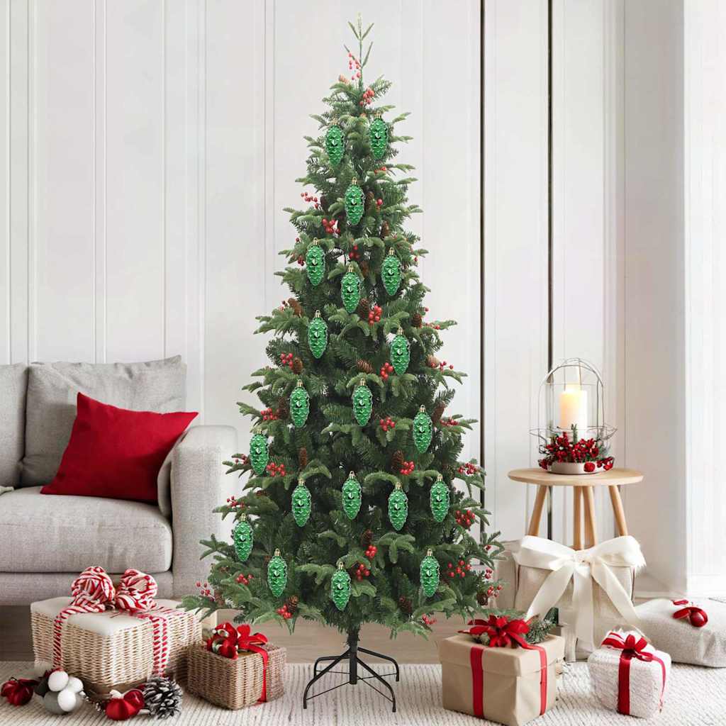 Weihnachts-Tannenzapfen Ball 40 Pcs Kunststoff