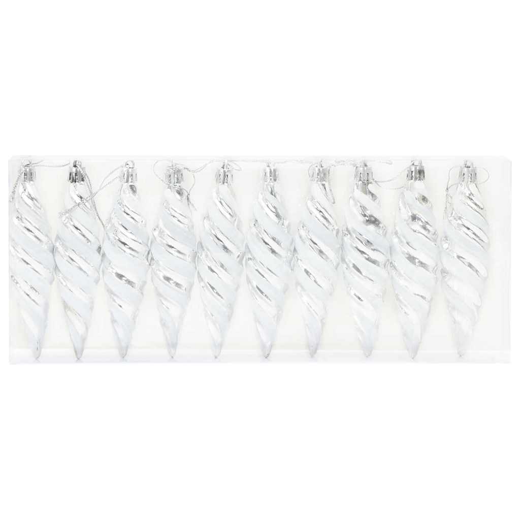 Weihnachtliche Spiralenform Kugel 40 Pcs Kunststoff