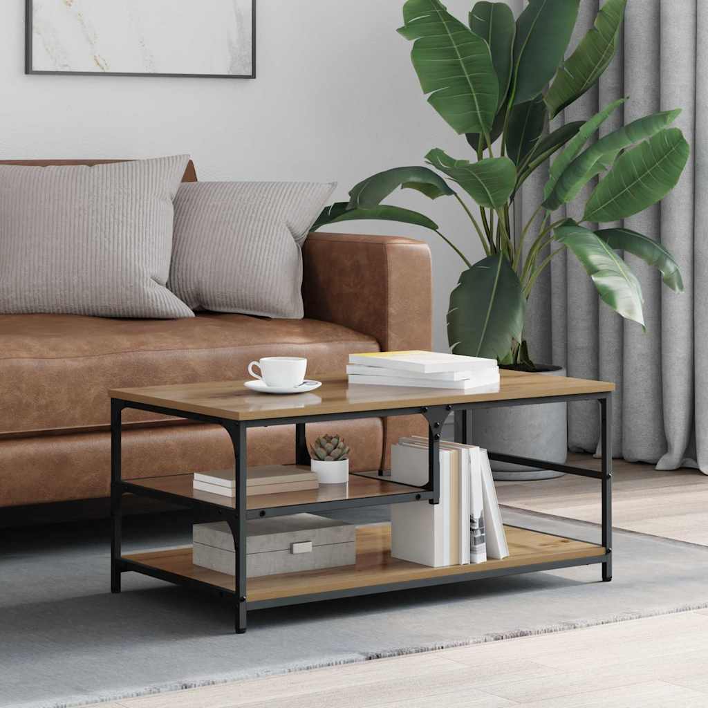 Couchtisch 90X49X40 Cm Holzwerkstoff