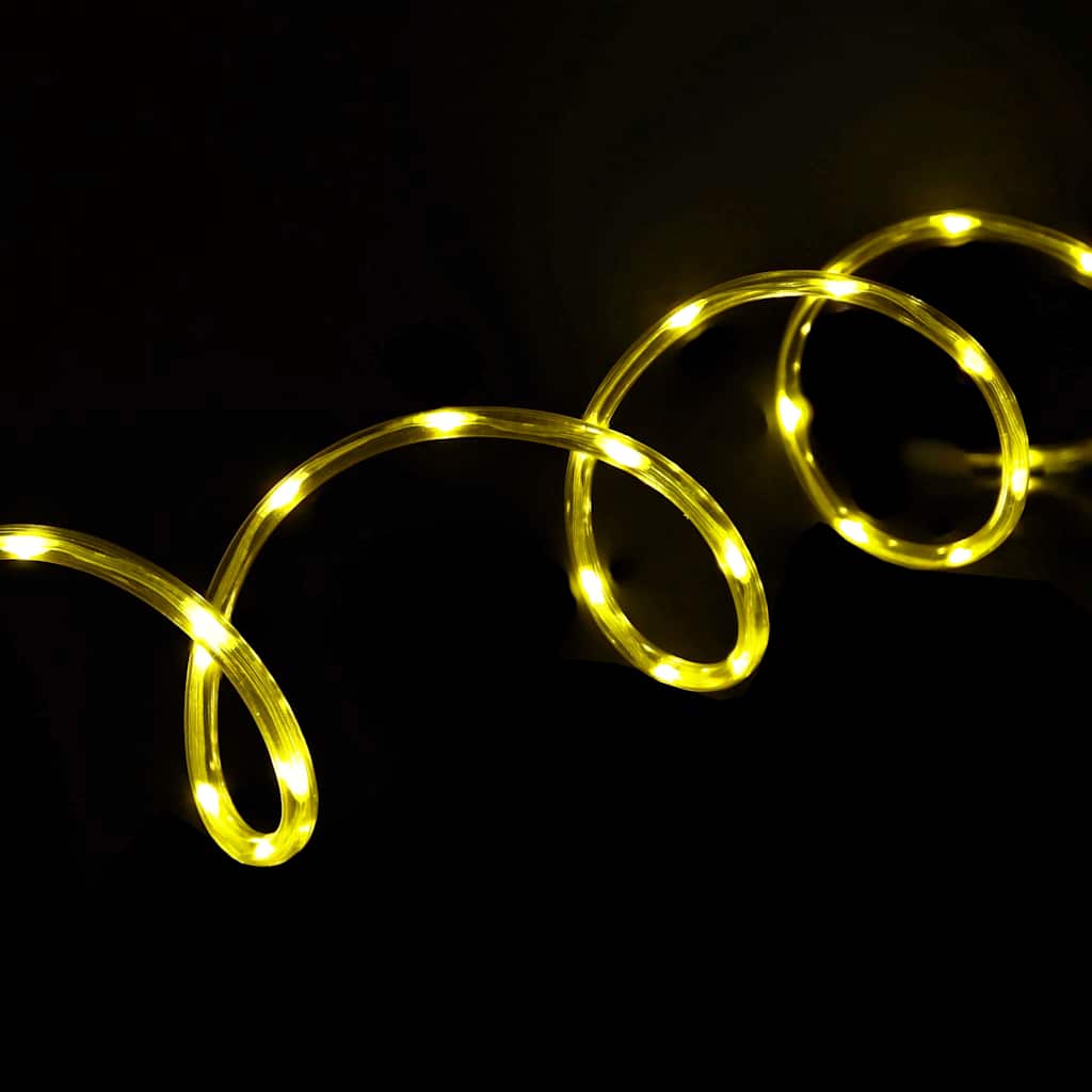Lichtseil Mit 120 Leds Warmes Weiß Pvc