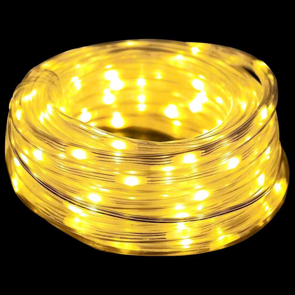 Lichtseil Mit 120 Leds Warmes Weiß Pvc