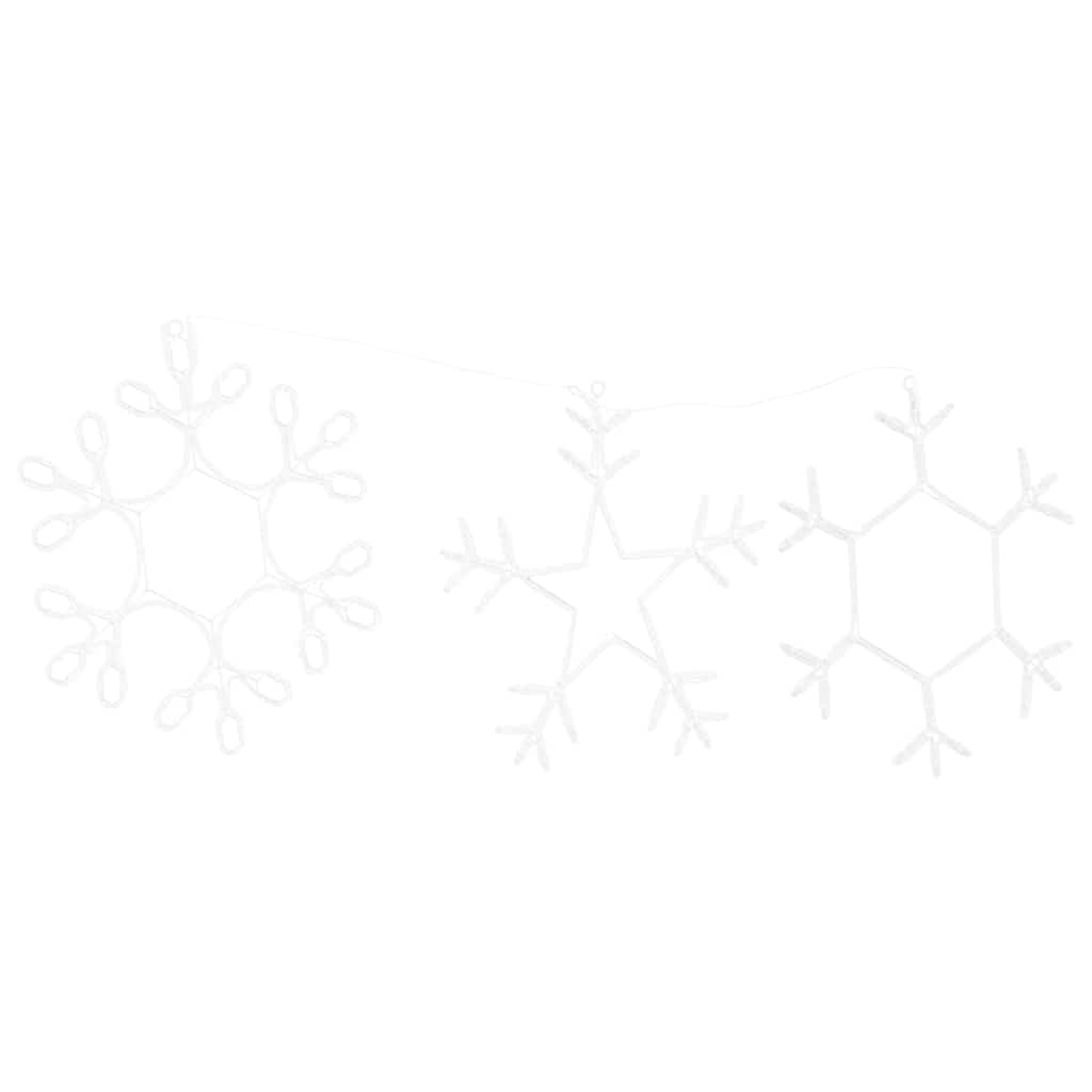 Weihnachtsschneemann Mit 252 Leds Warmes Weiß 44,5 X 38 Cm Pvc