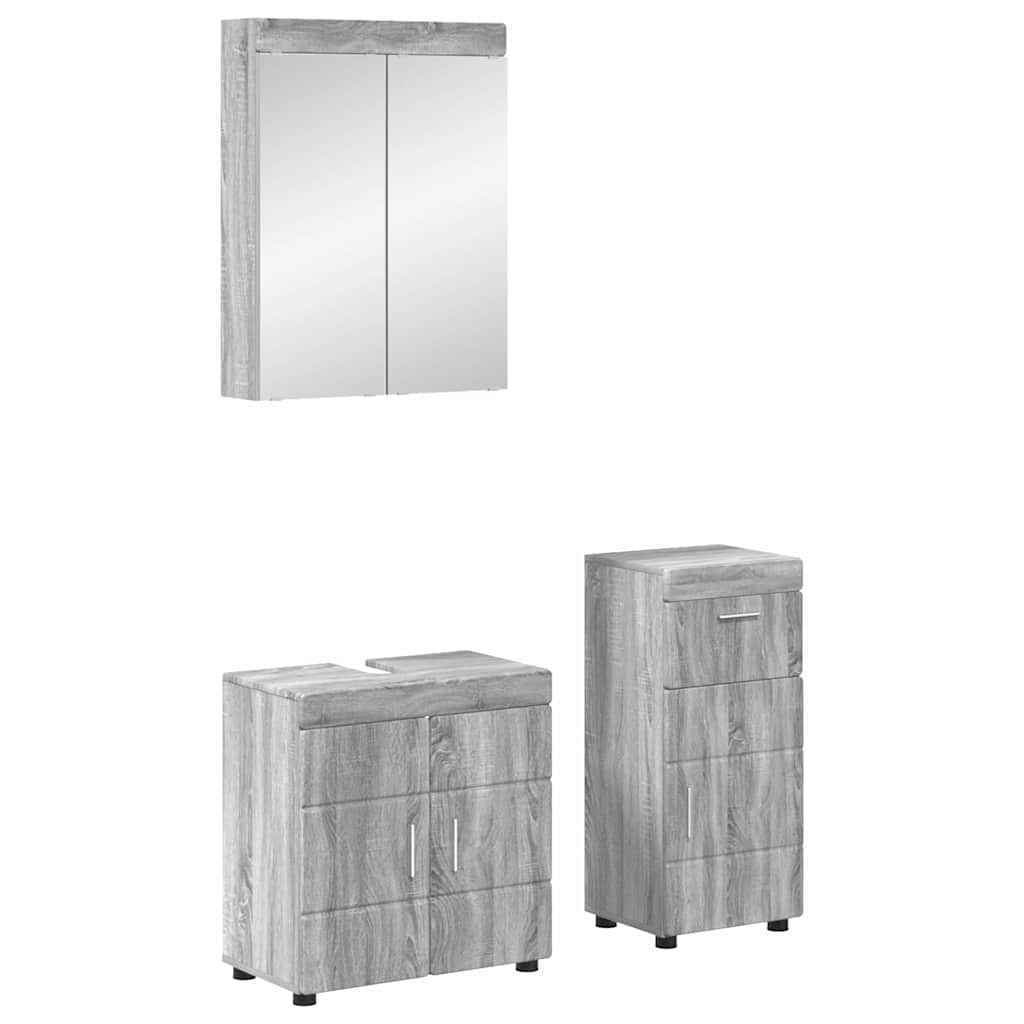Badezimmerschrank-Set Tulum 37 X 31,5 X 82 Cm