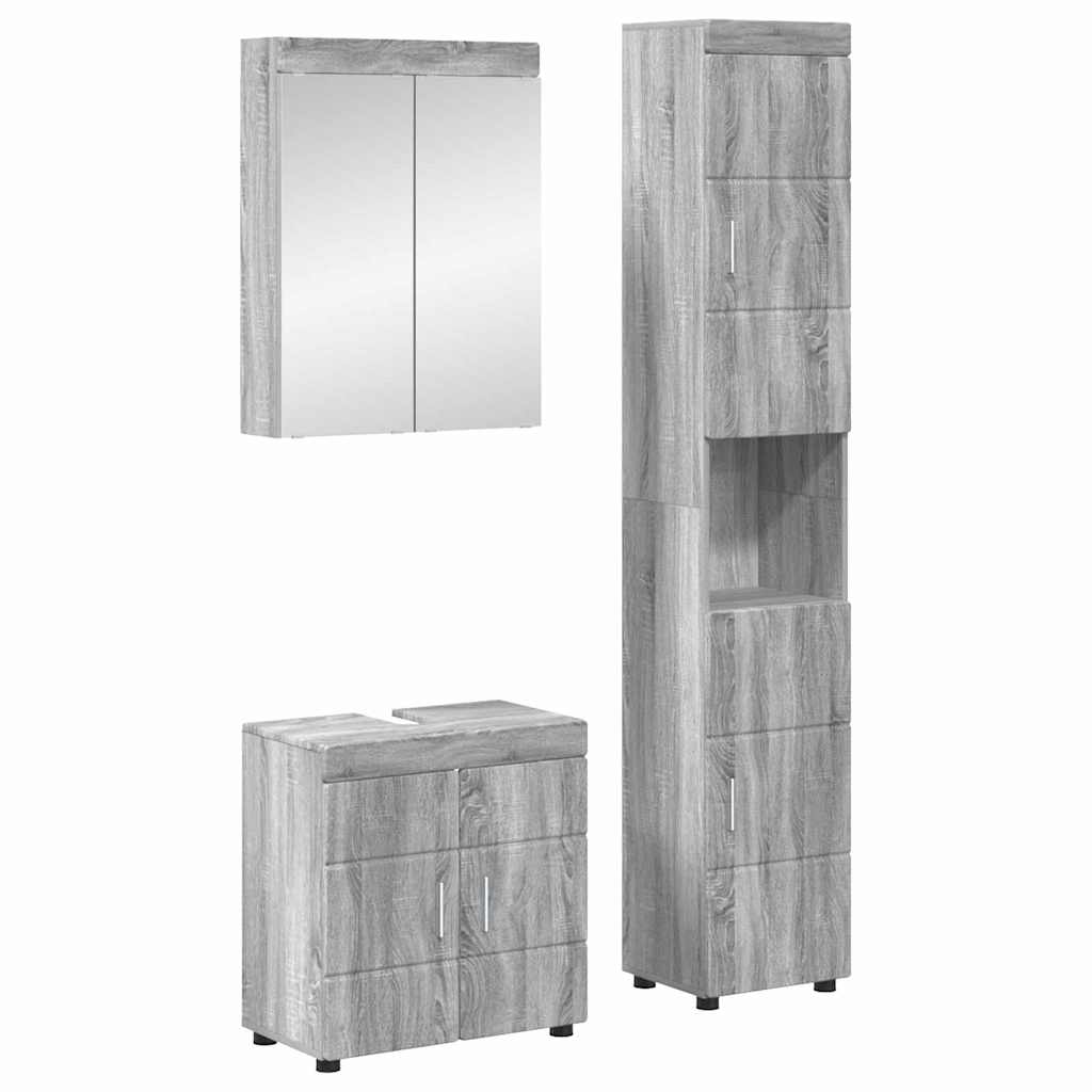 Badezimmerschrank-Set Tulum 37 X 31,5 X 82 Cm