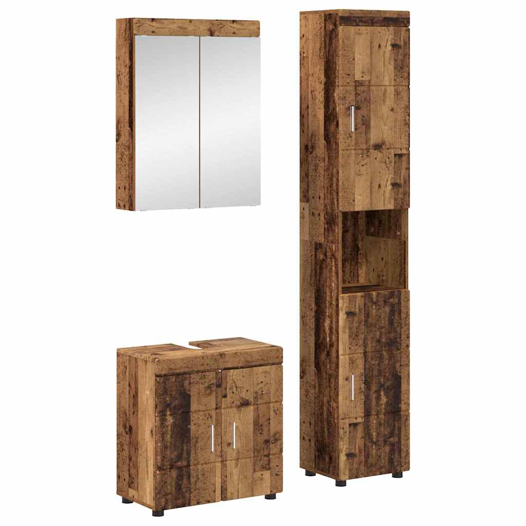Badezimmerschrank-Set Tulum 37 X 31,5 X 82 Cm