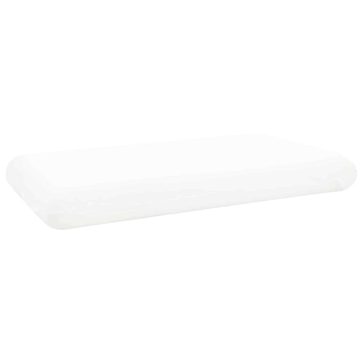 Schlafkissen Uni Weiß 70 X 36 X 6,5 Cm Viscoschaum