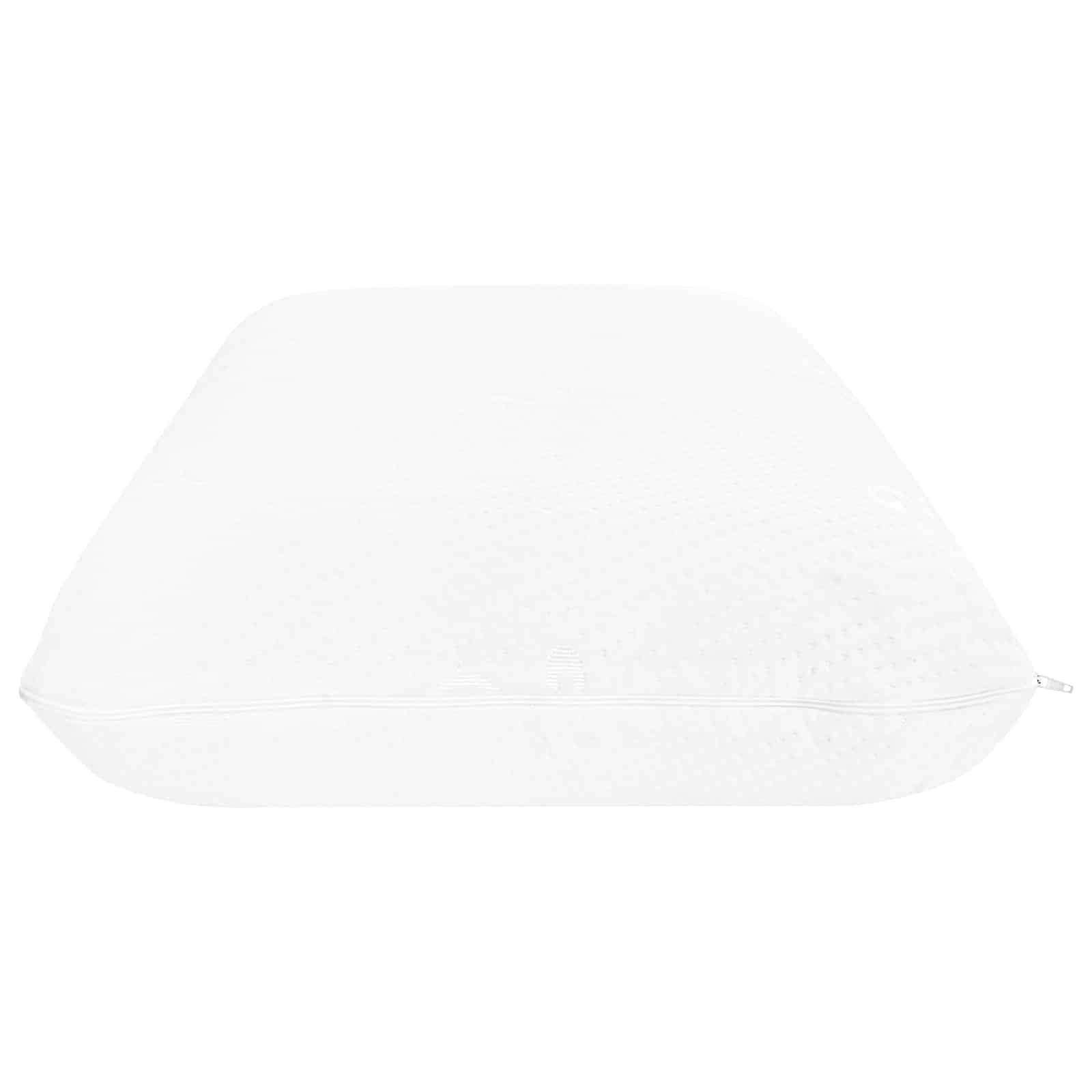 Schlafkissen Uni Weiß Gel-Speicherschaum