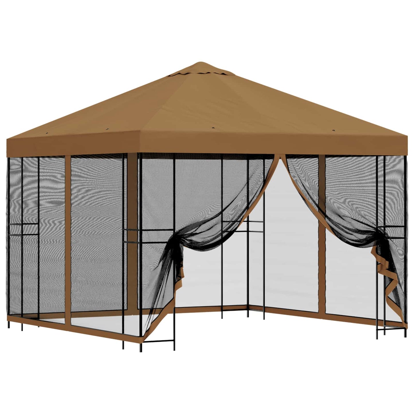 Garten Pavillon Mit Seitenwänden 3 X 3 M