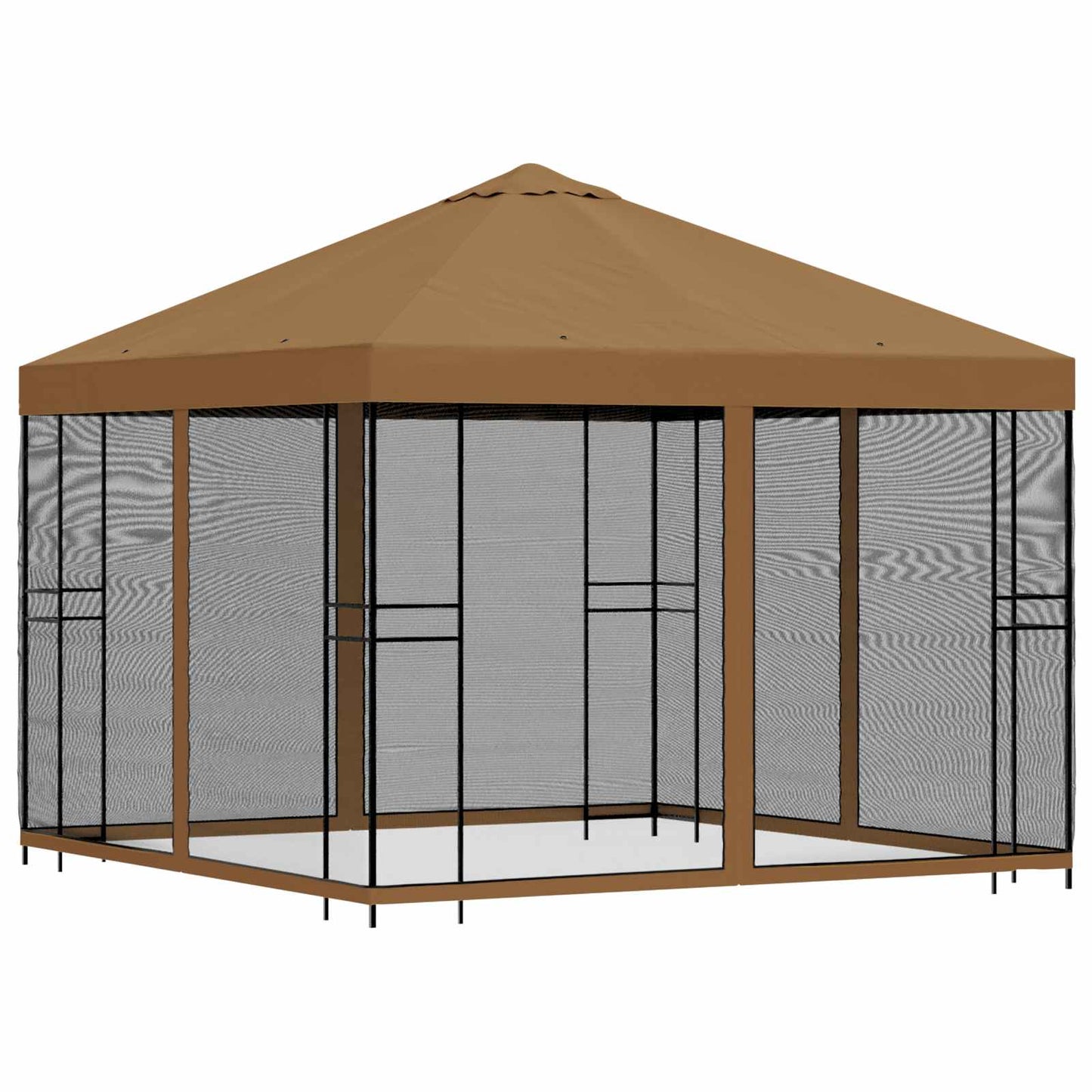 Garten Pavillon Mit Seitenwänden 3 X 3 M