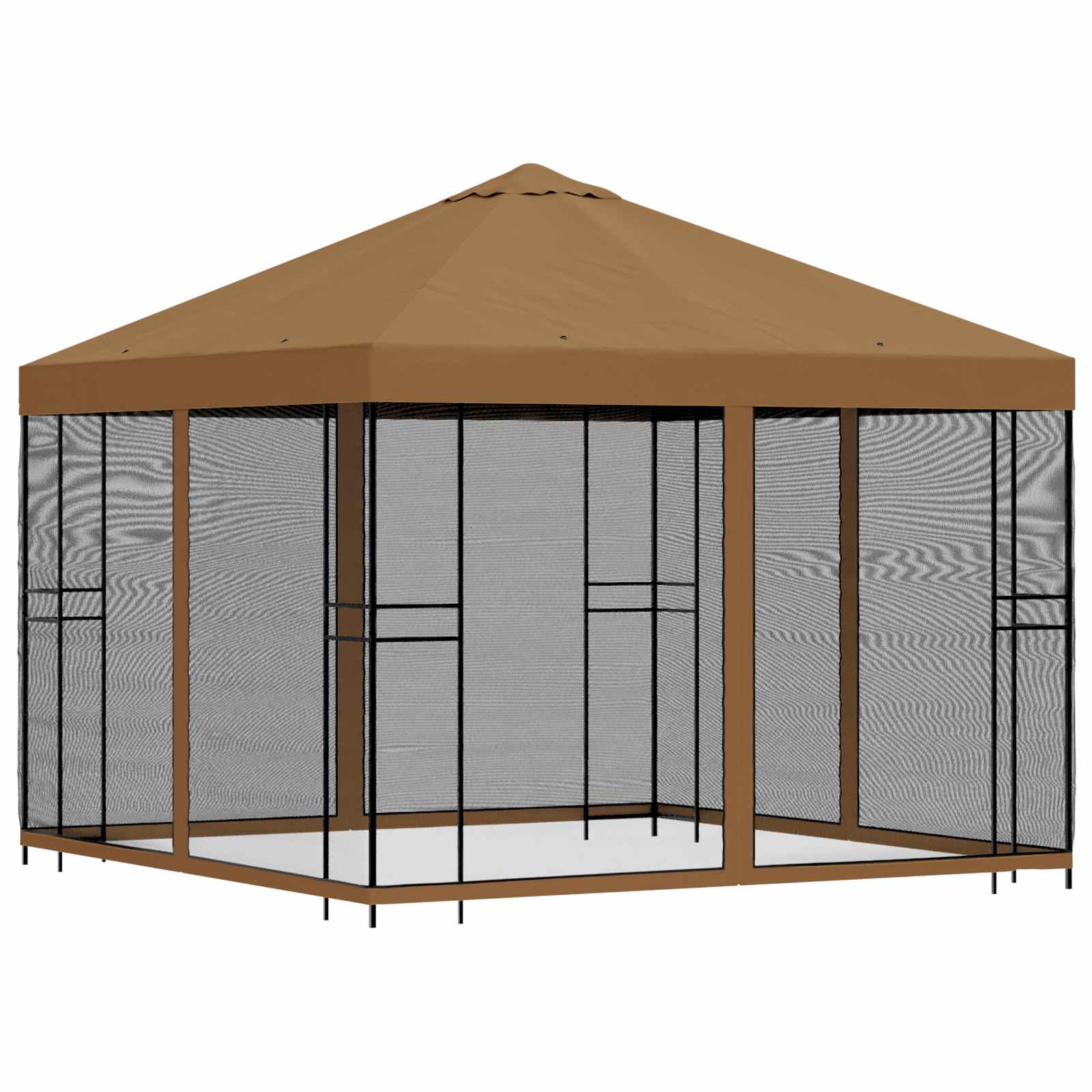 Garten Pavillon Mit Seitenwänden 3 X 3 M