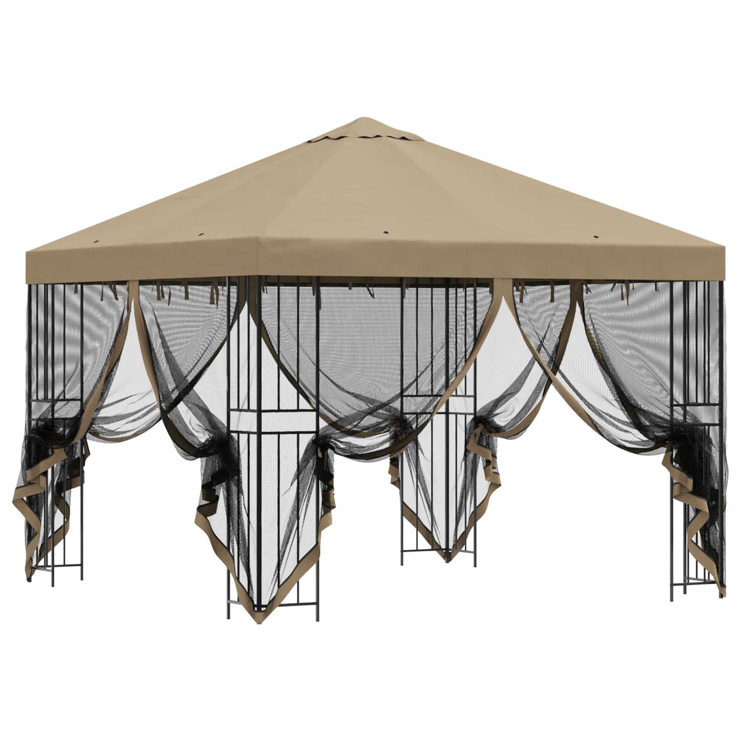 Garten Pavillon Mit Seitenwänden 3 X 3 M