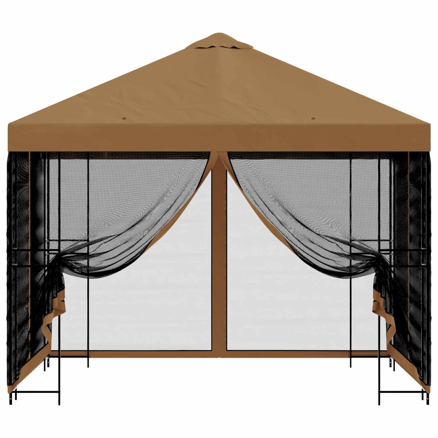 Garten Pavillon Mit Seitenwänden 3 X 3 M