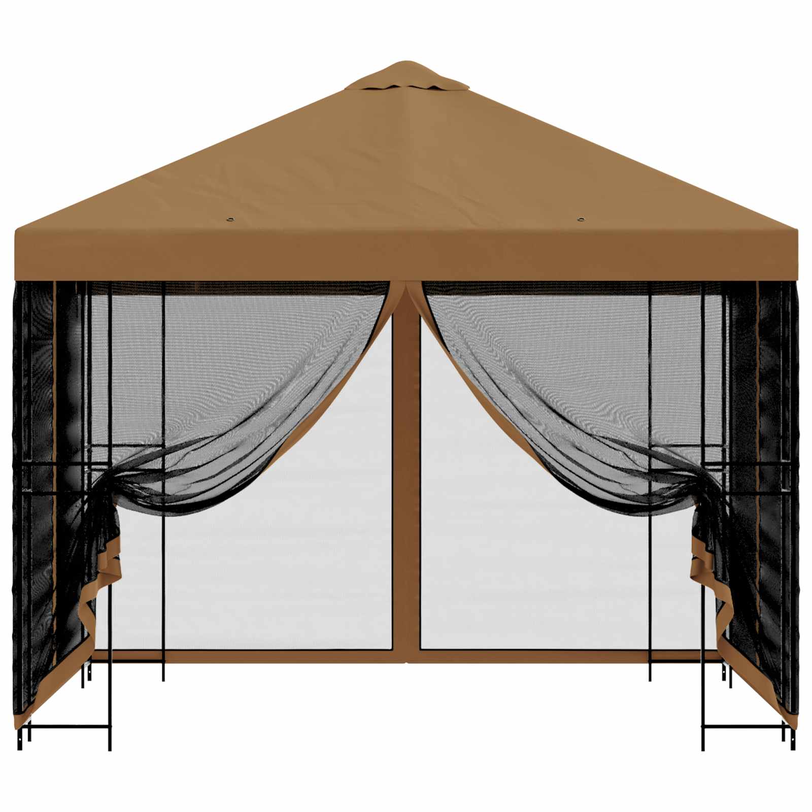 Garten Pavillon Mit Seitenwänden 3 X 3 M