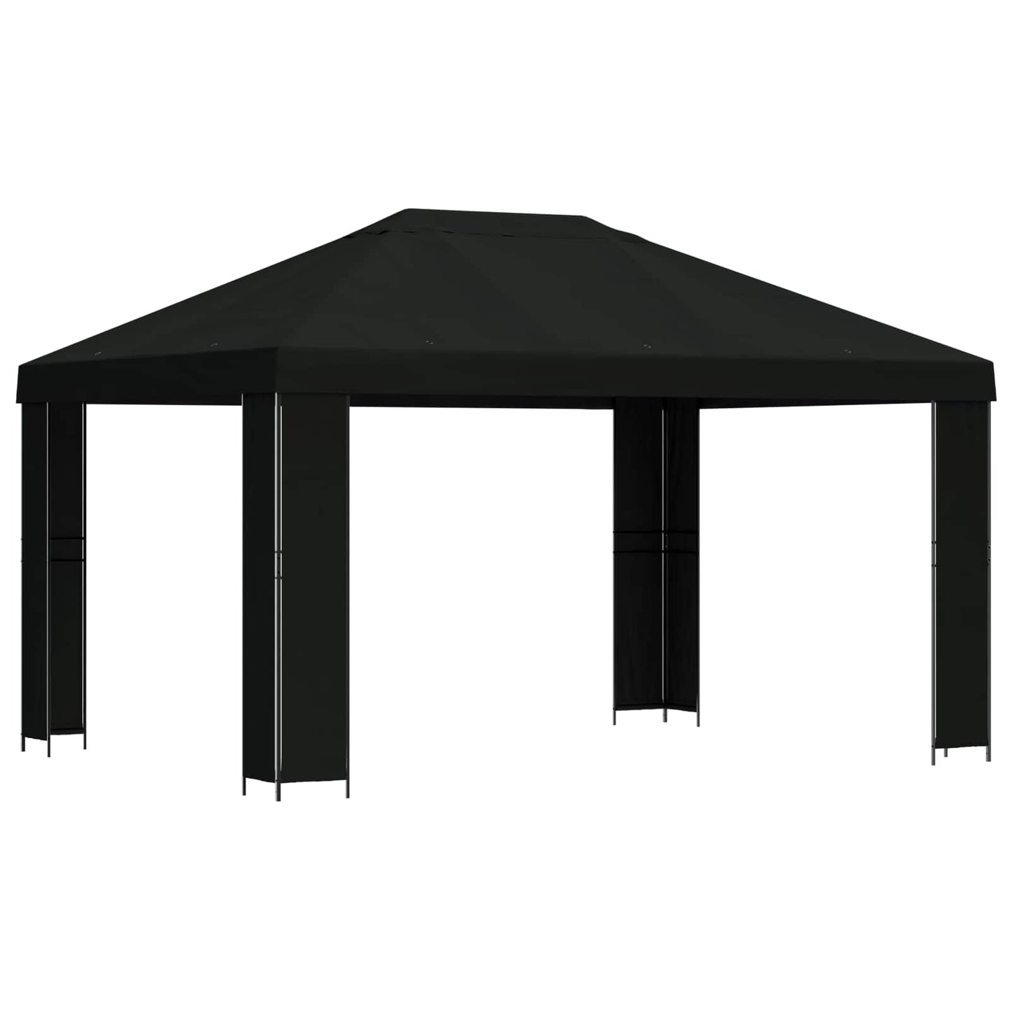 Pavillon 4 X 3 M Polyester Und Stahl 190 Gsm