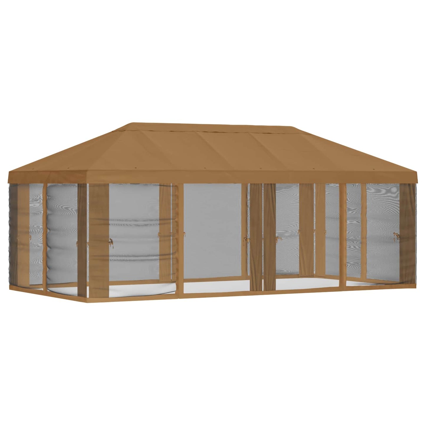 Pavillon Dach Mit Seitenwänden 6 X 3 M Polyester 190