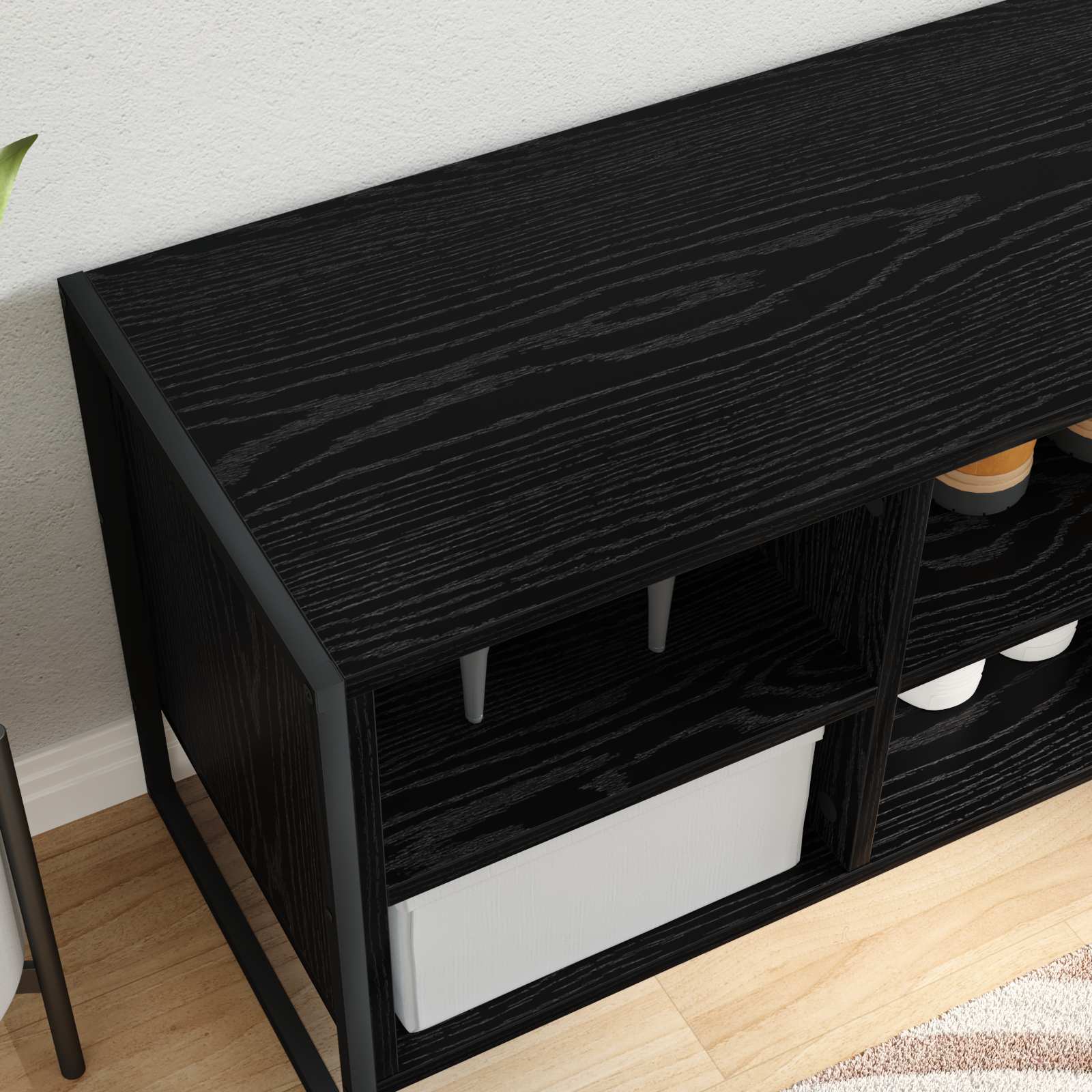 Schuhschrank Mit Speicher 100 X 35 X 44 Cm