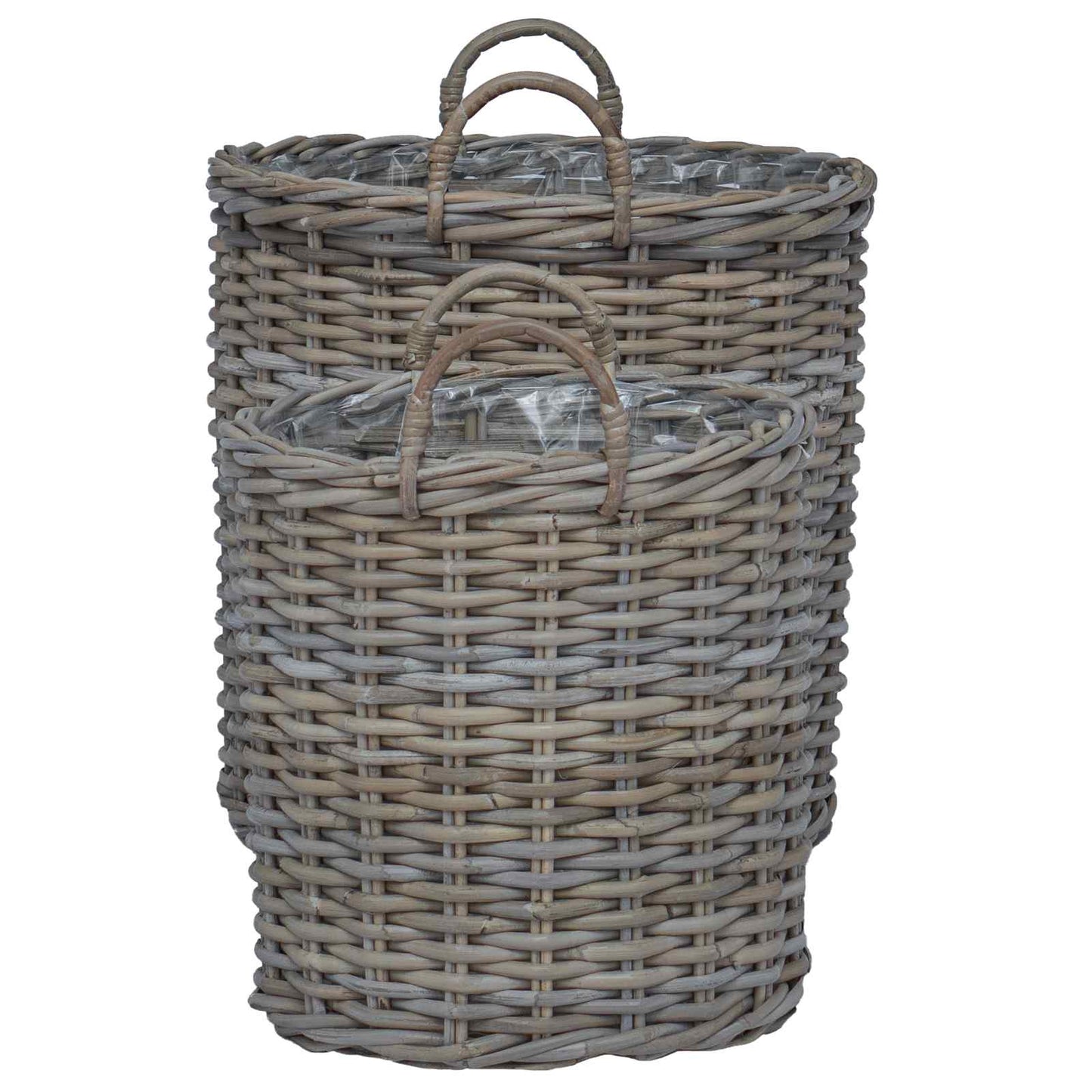 Blumentopf Körbchen Mit Speicher 2 Pcs Lacak Rattan