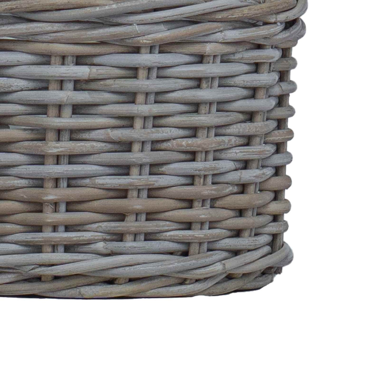 Blumentopf Korb Mit Speicher 2 Pcs Kubu Rattan