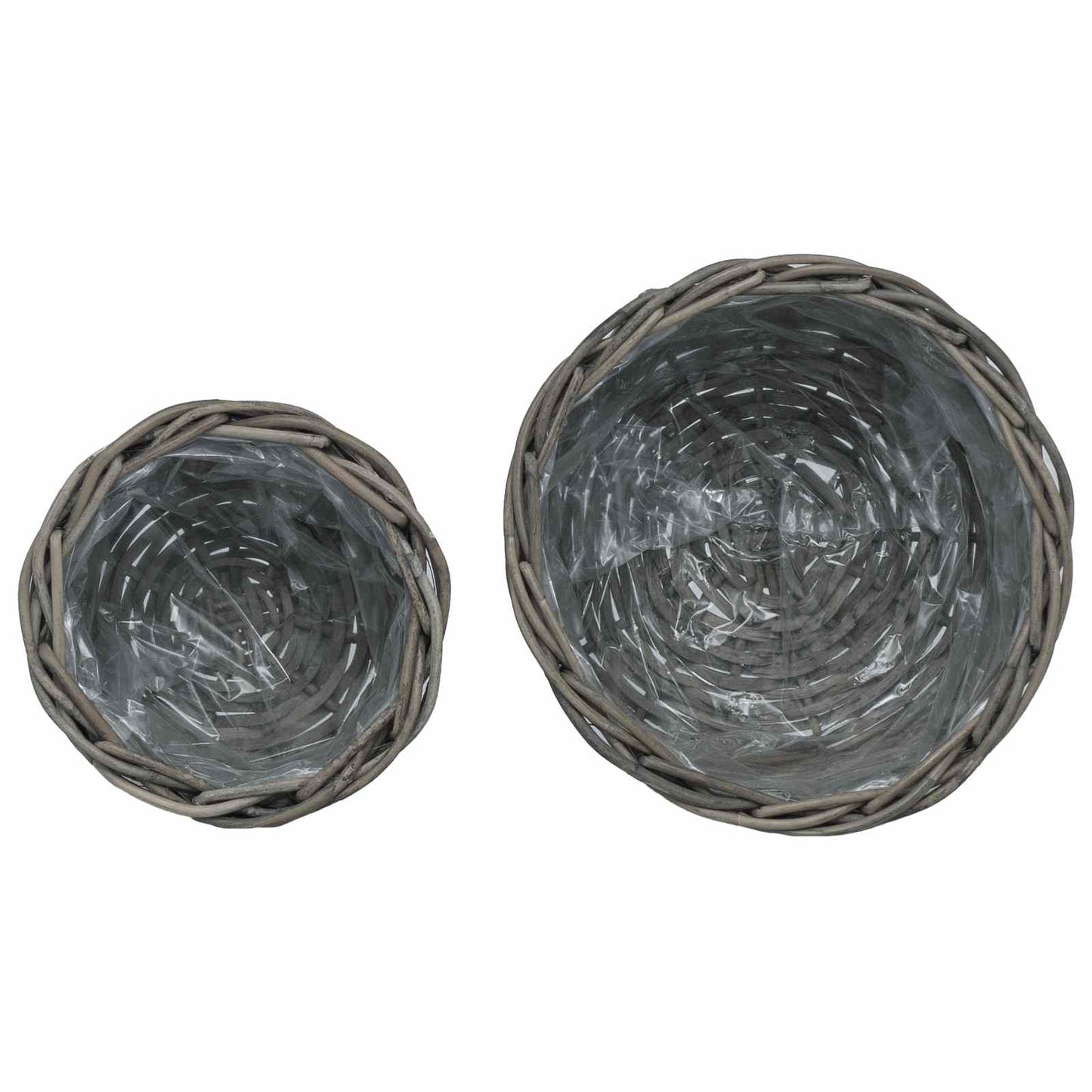 Blumentopf Korb Mit Speicher 2 Pcs Kubu Rattan