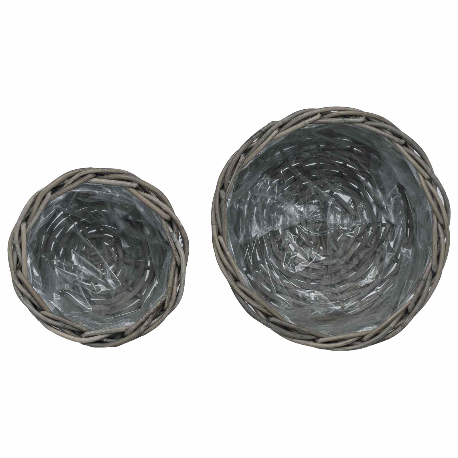 Blumentopf Korb Mit Speicher 2 Pcs Kubu Rattan