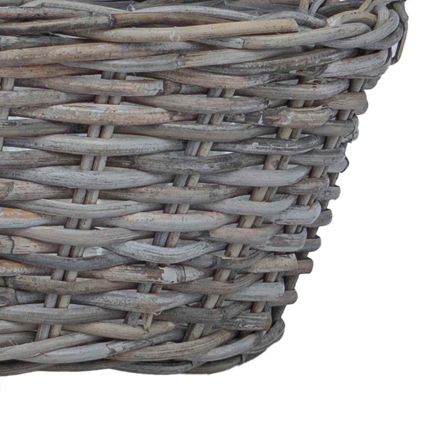 Blumentopfkorb Mit Speicher 2 Pcs Lacak Rattan