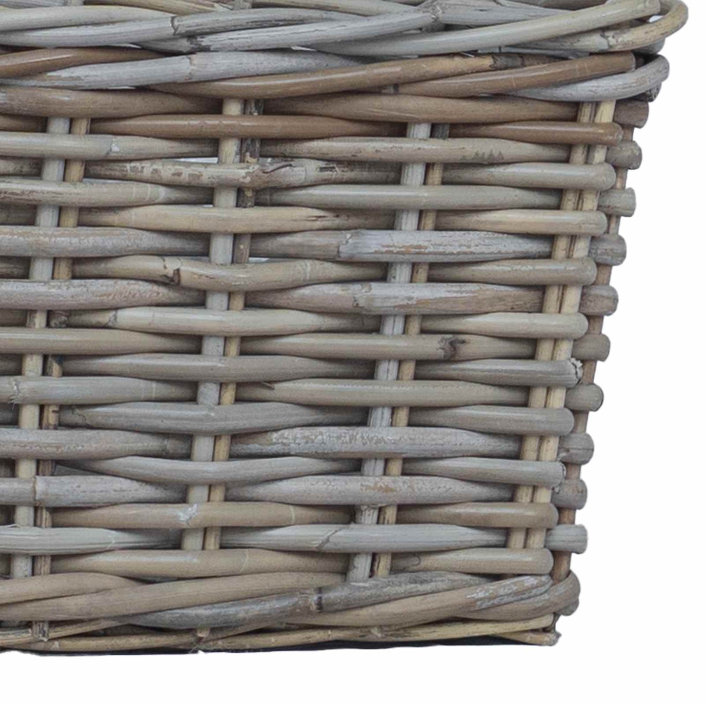 Blumentopfkorb Mit Speicher 3 Pcs Kubu Rattan