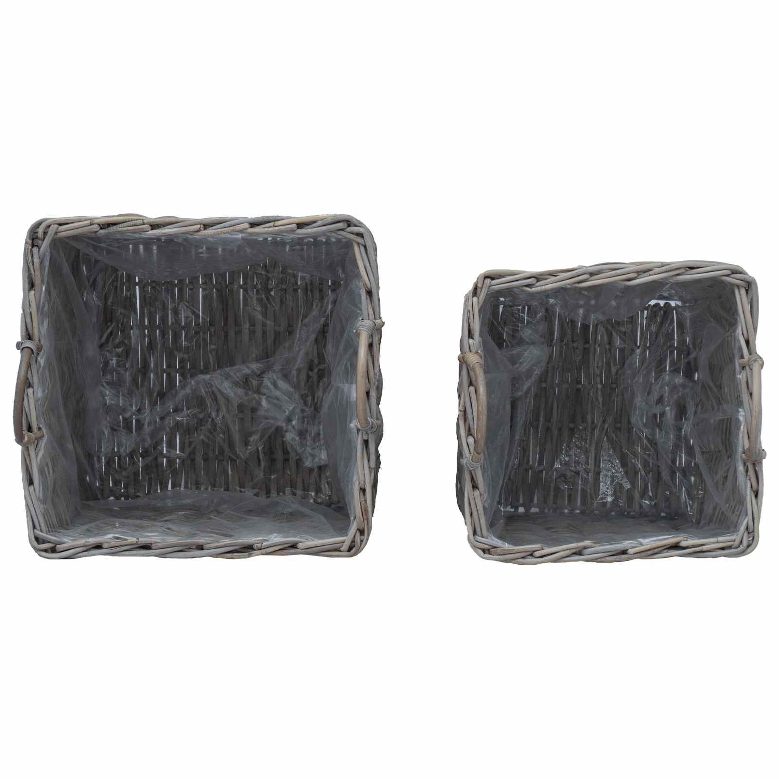 Pflanzer Korb Mit Speicher 2 Pcs Lacak Rattan