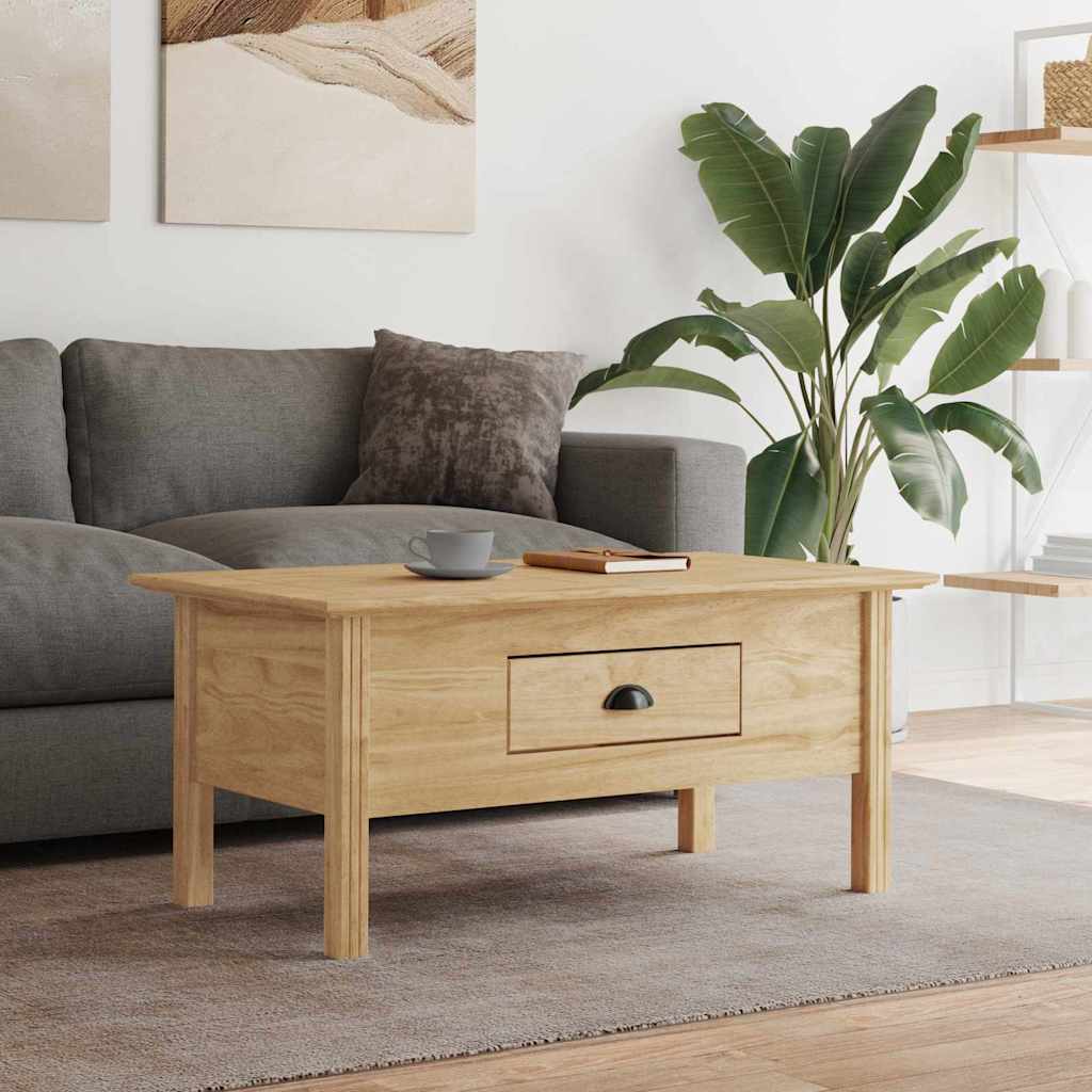 Couchtisch Bodo 100X55X46 Cm Massivholz Kiefer