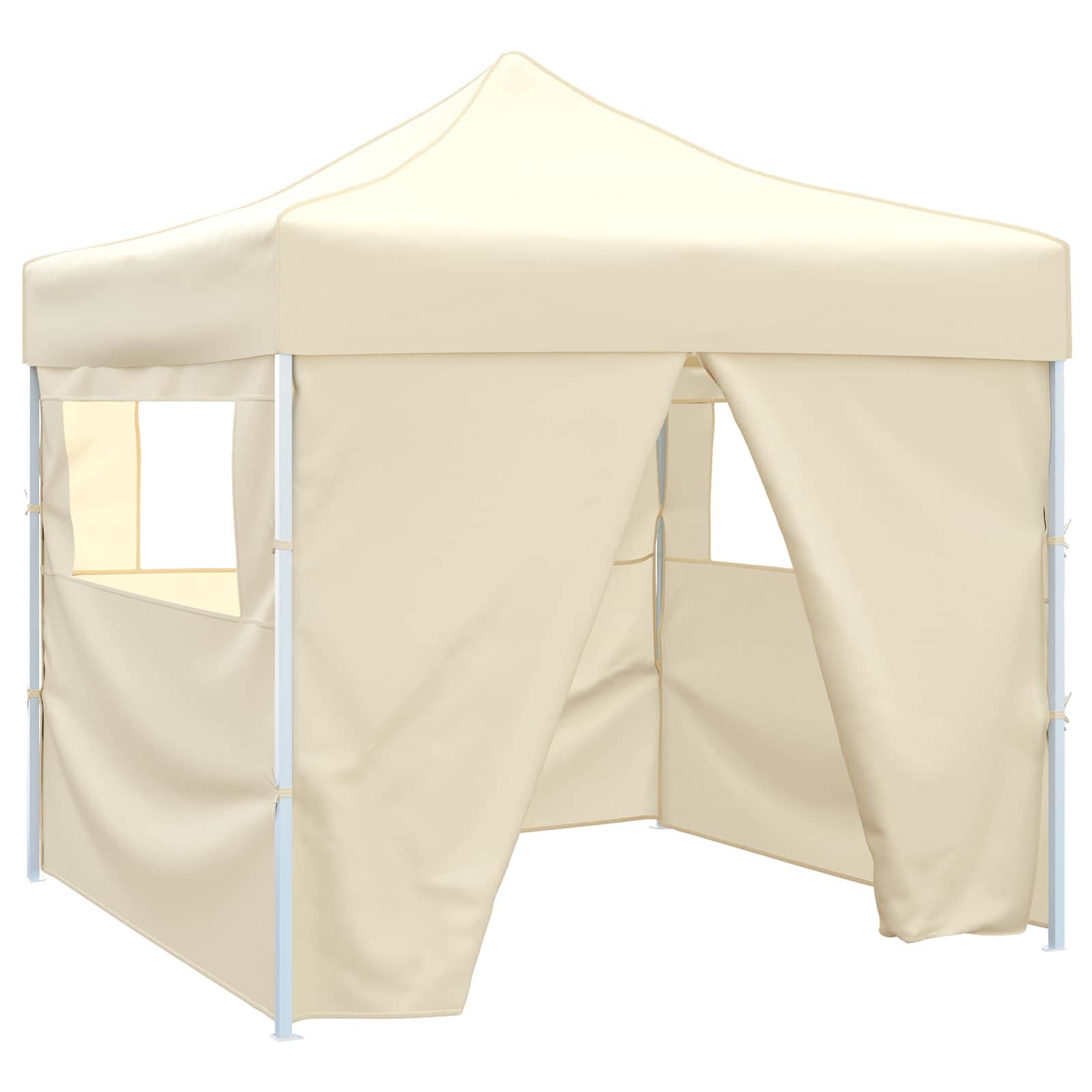 Profi-Partyzelt Faltbar 3 X 3 M Stahl