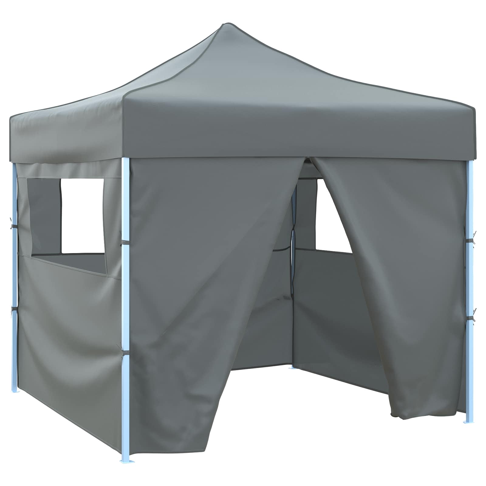Profi-Partyzelt Faltbar 3 X 3 M Stahl