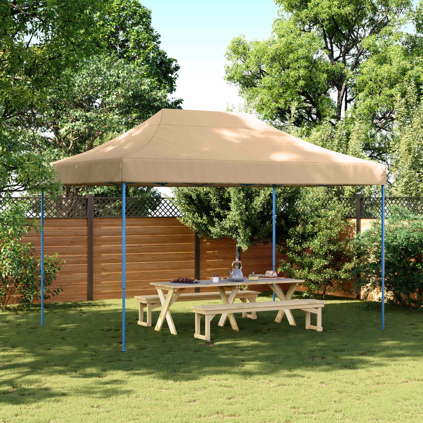Party-Zelt 280 X 410 X 315 Cm Oxford-Stoff