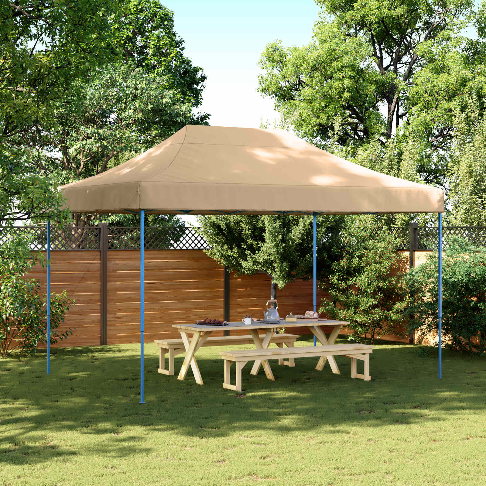 Party-Zelt 280 X 410 X 315 Cm Oxford-Stoff