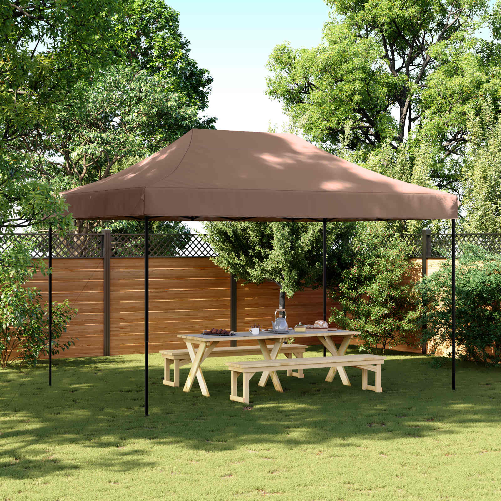 Party-Zelt 280 X 410 X 315 Cm Oxford-Stoff