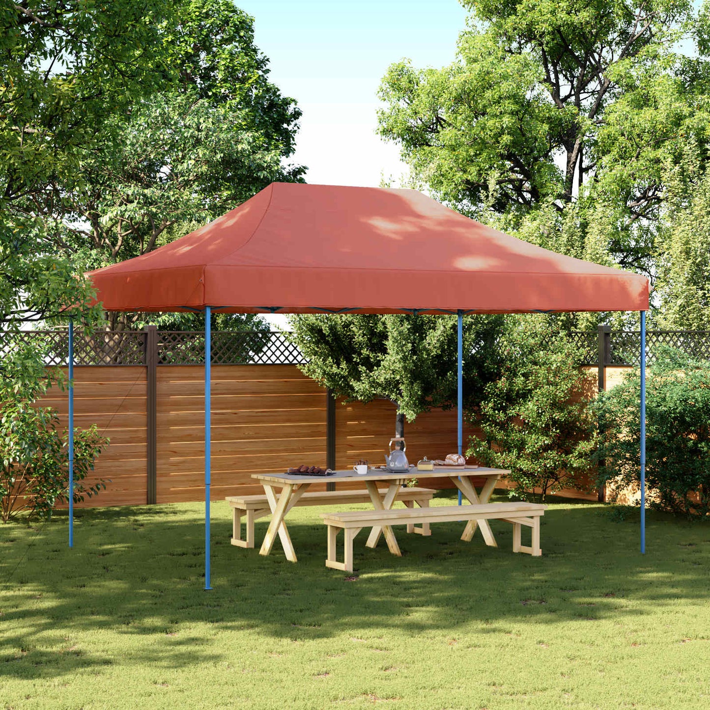 Party-Zelt 280 X 410 X 315 Cm Oxford-Stoff