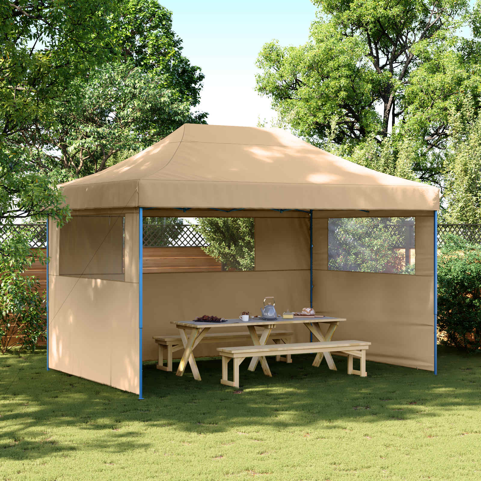Party-Zelt 280 X 410 X 315 Cm Oxford-Stoff