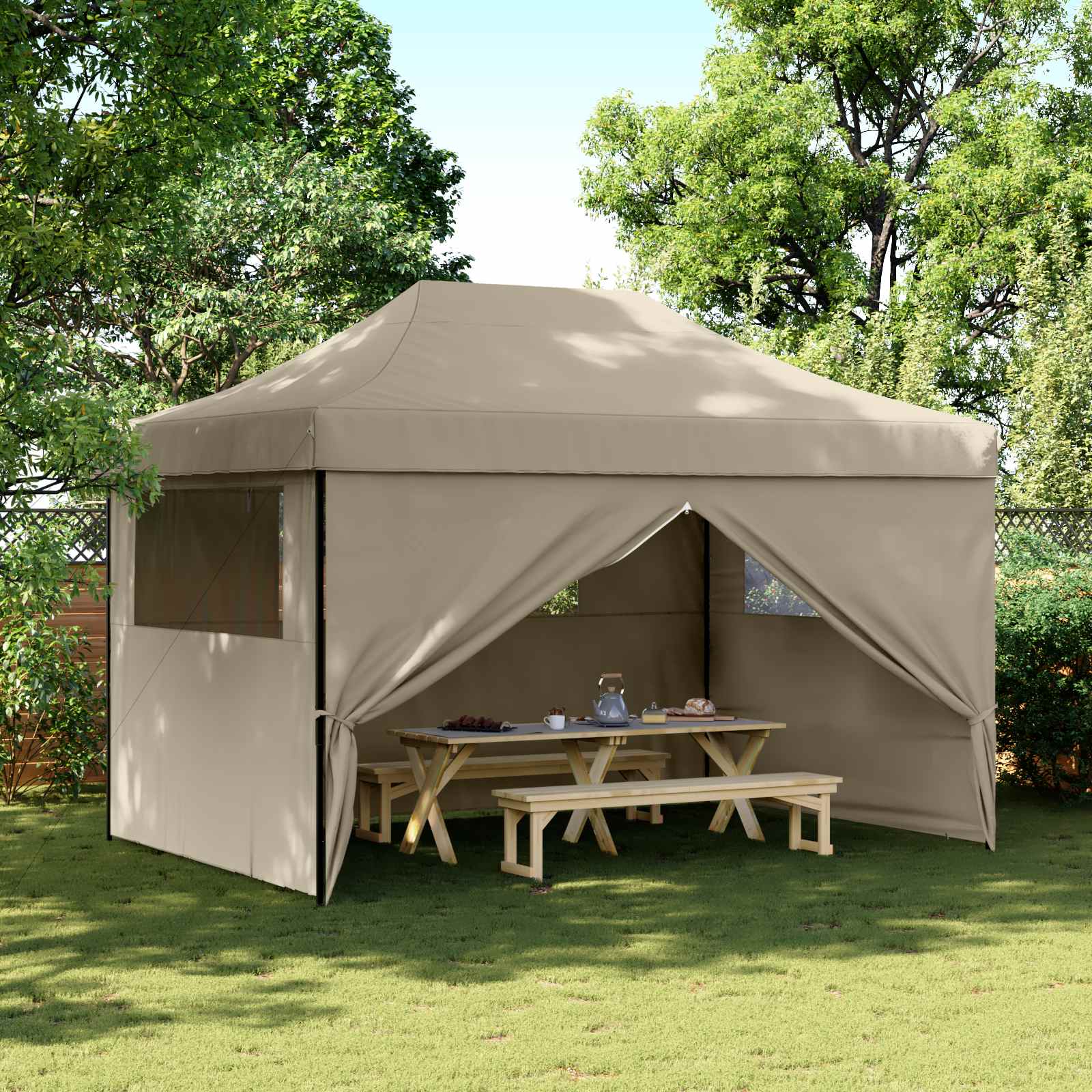Party-Zelt 280 X 410 X 315 Cm Oxford-Stoff