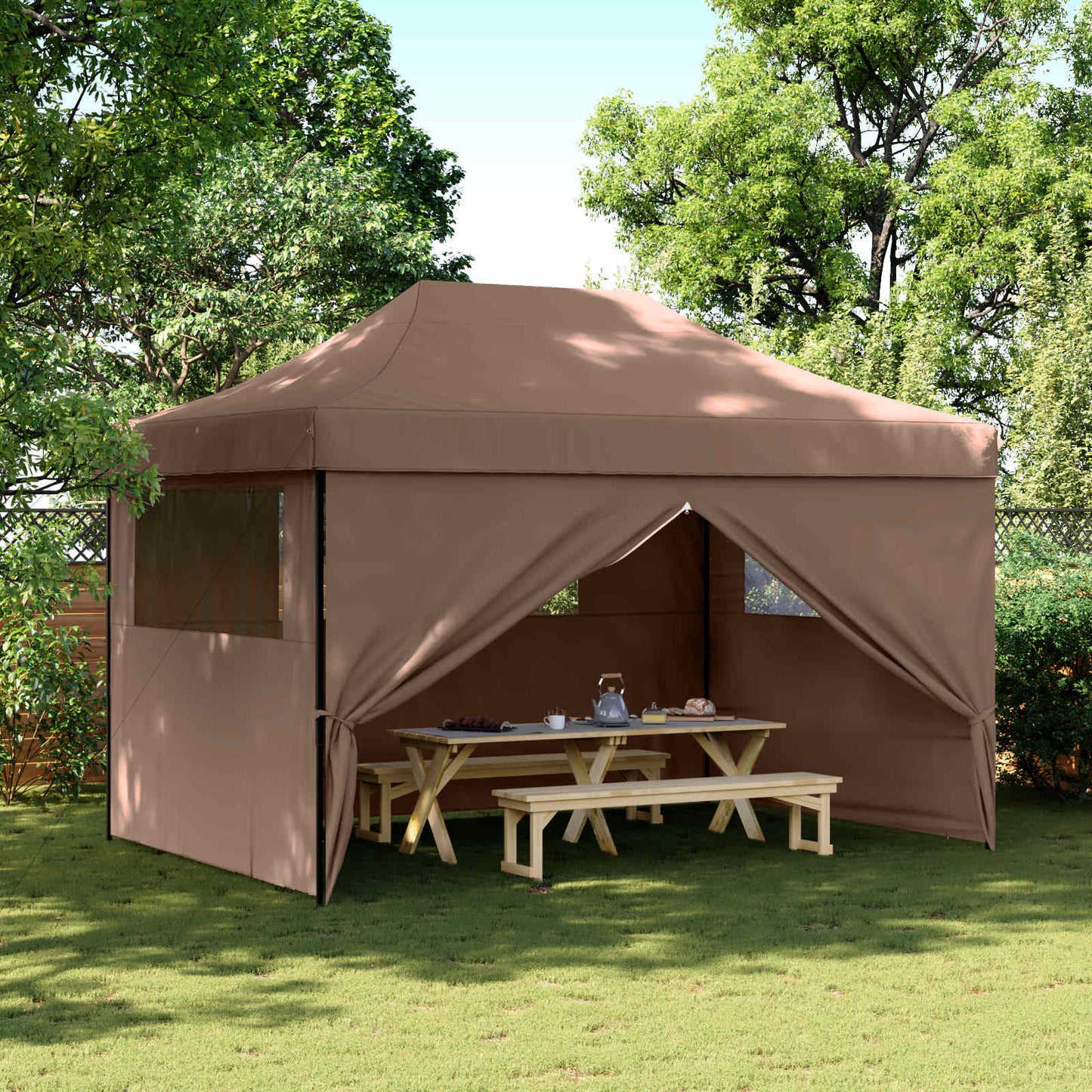 Party-Zelt 280 X 410 X 315 Cm Oxford-Stoff
