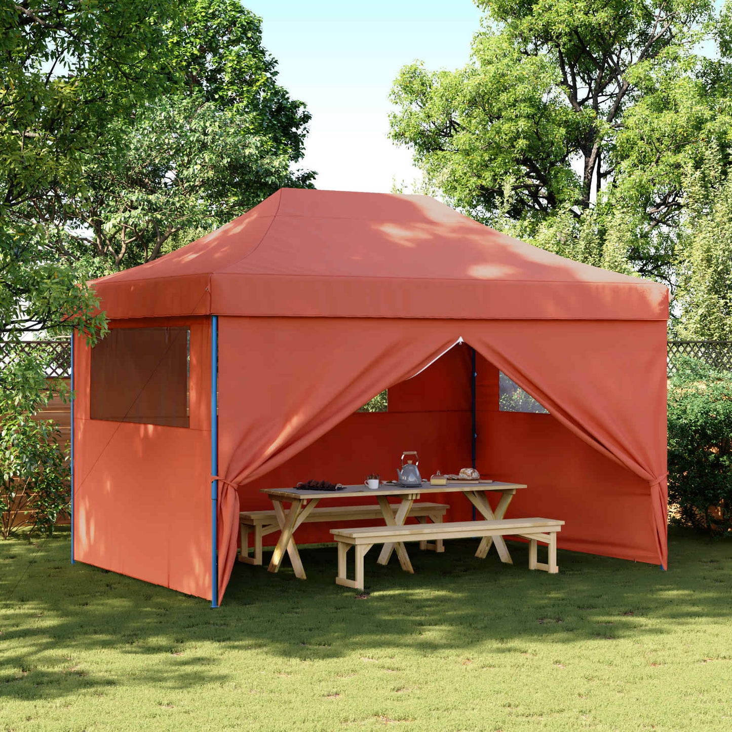 Party-Zelt 280 X 410 X 315 Cm Oxford-Stoff