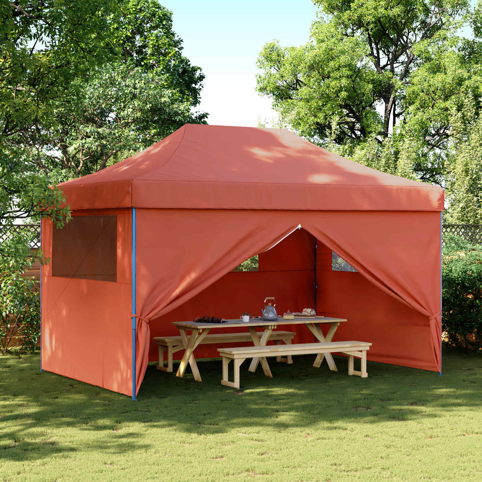 Party-Zelt 291 X 431 X 315 Cm Oxford-Stoff