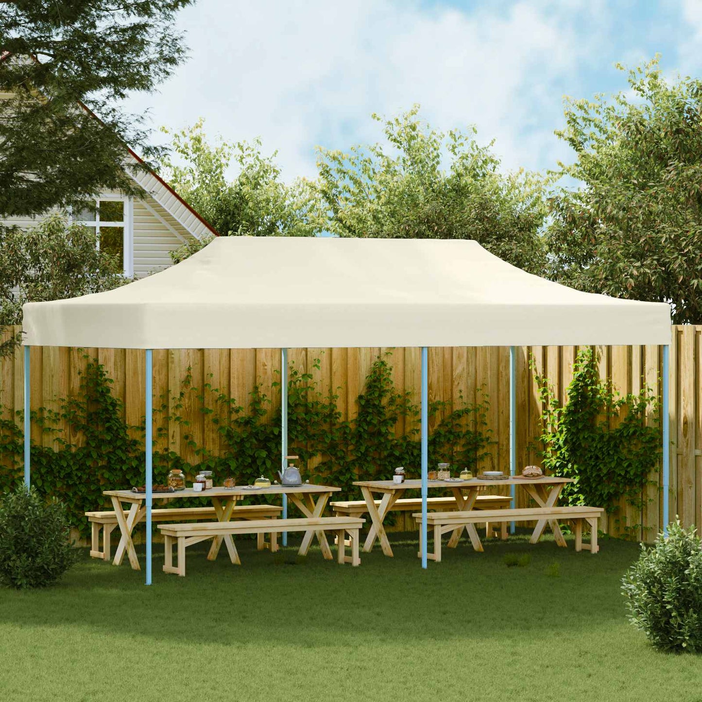 Party-Zelt 291 X 580 X 315 Cm Oxford-Stoff