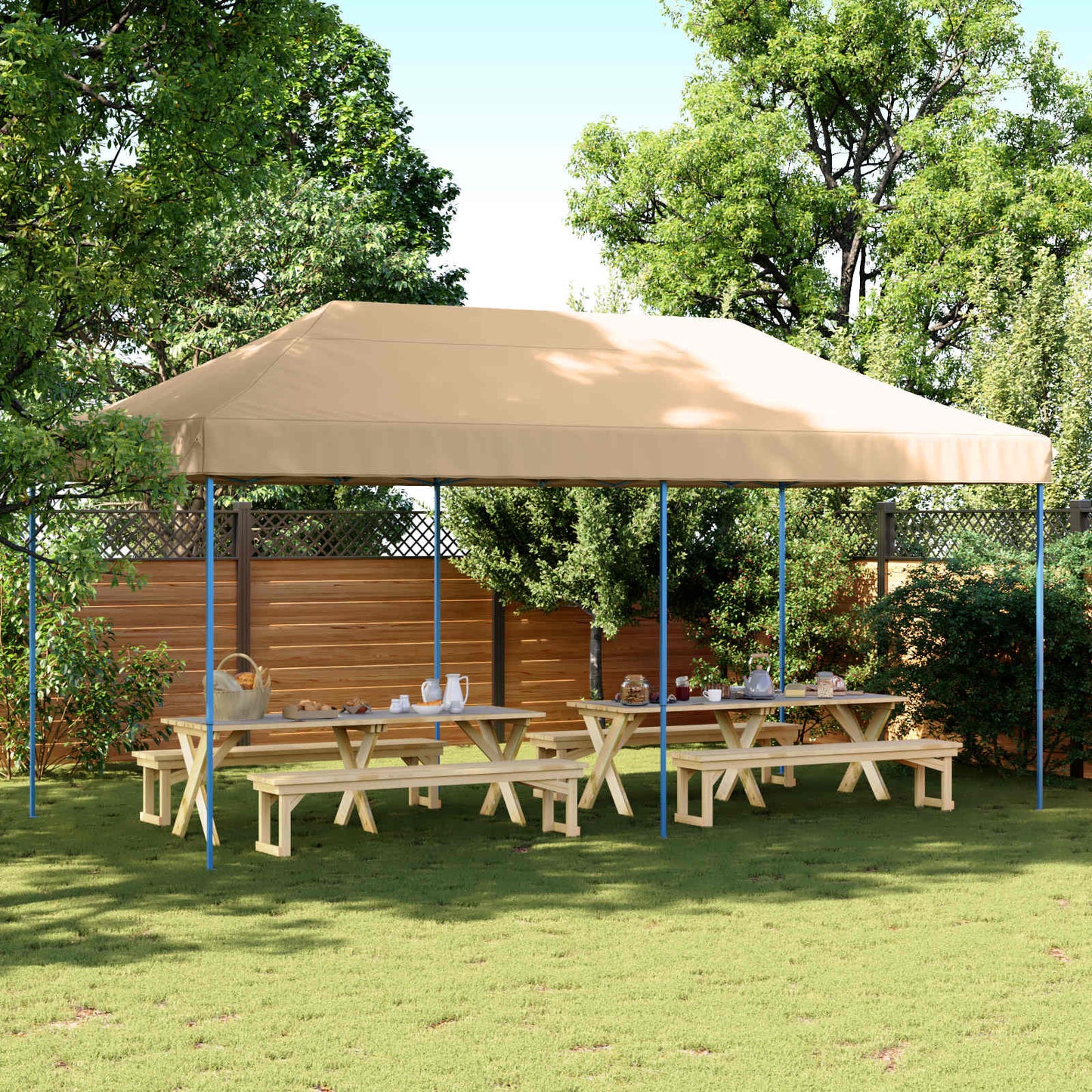 Party-Zelt 291 X 580 X 315 Cm Oxford-Stoff
