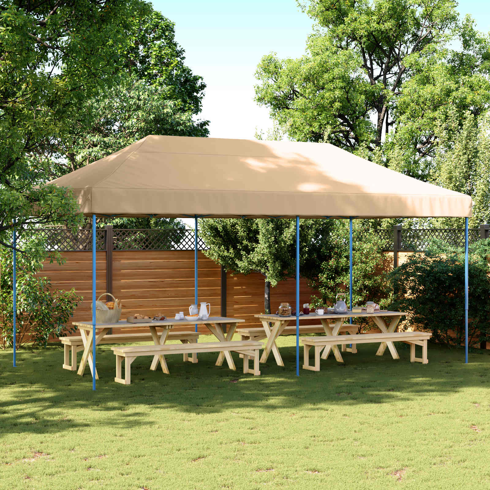Party-Zelt 291 X 580 X 315 Cm Oxford-Stoff