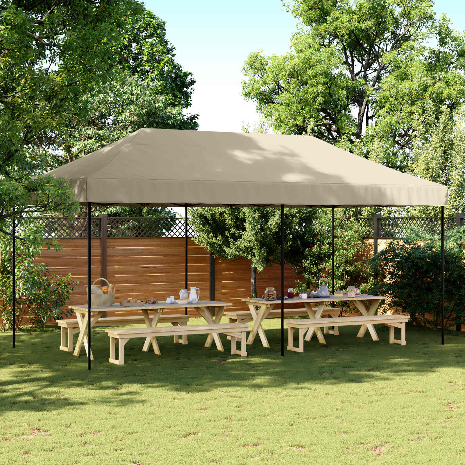 Party-Zelt 291 X 580 X 315 Cm Oxford-Stoff