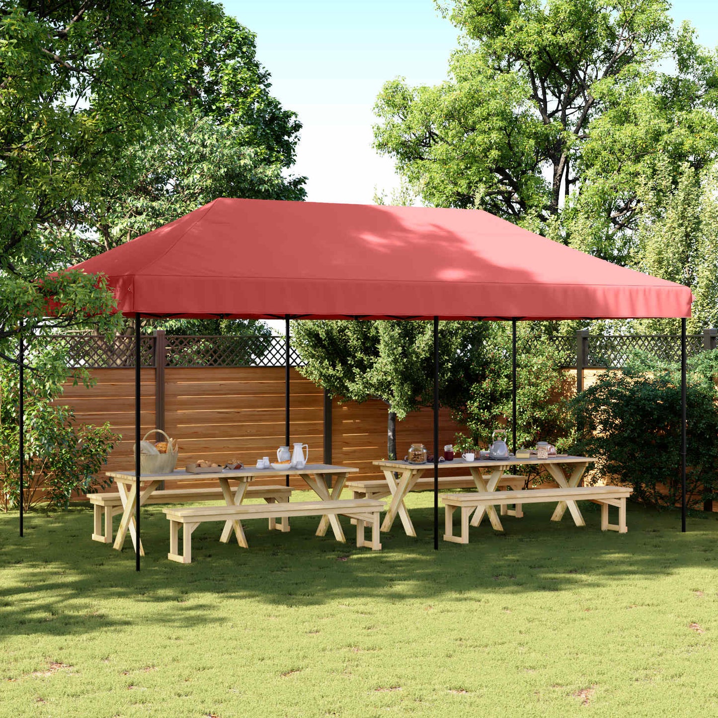 Party-Zelt 291 X 580 X 315 Cm Oxford-Stoff