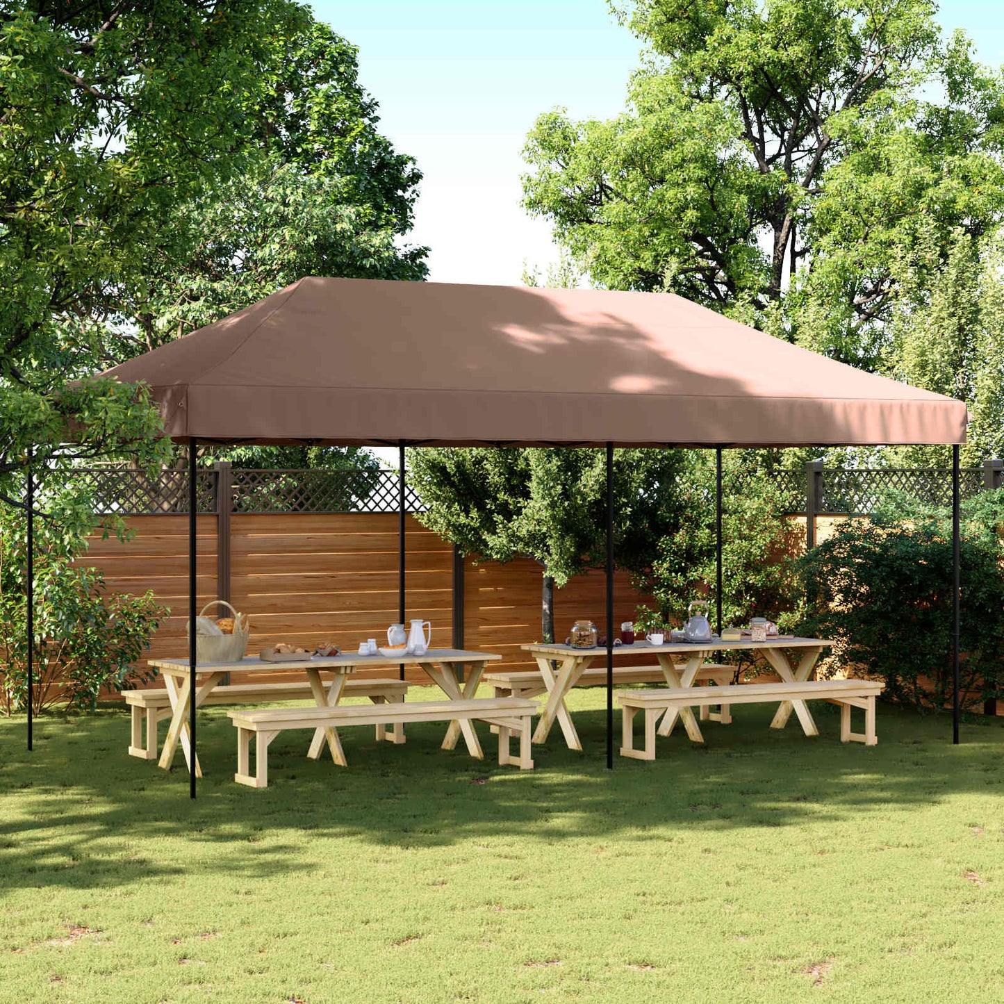 Party-Zelt 291 X 580 X 315 Cm Oxford-Stoff